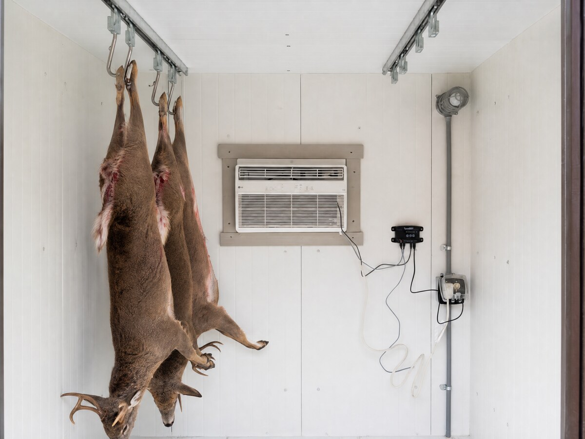 CoolPro walk-in cooler used for Game Processing